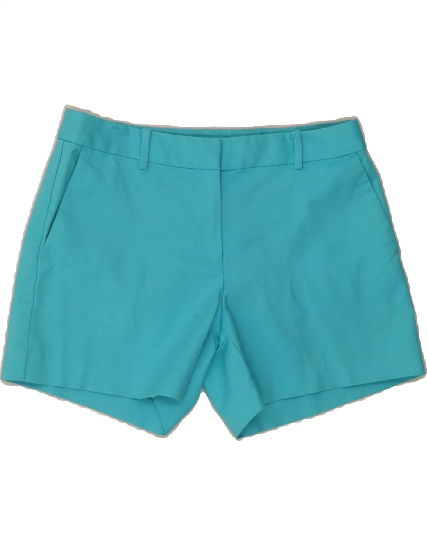 Unisex Option MICHAEL KORS Womens Chino Shorts US 6 Medium W30 Blue Cotton