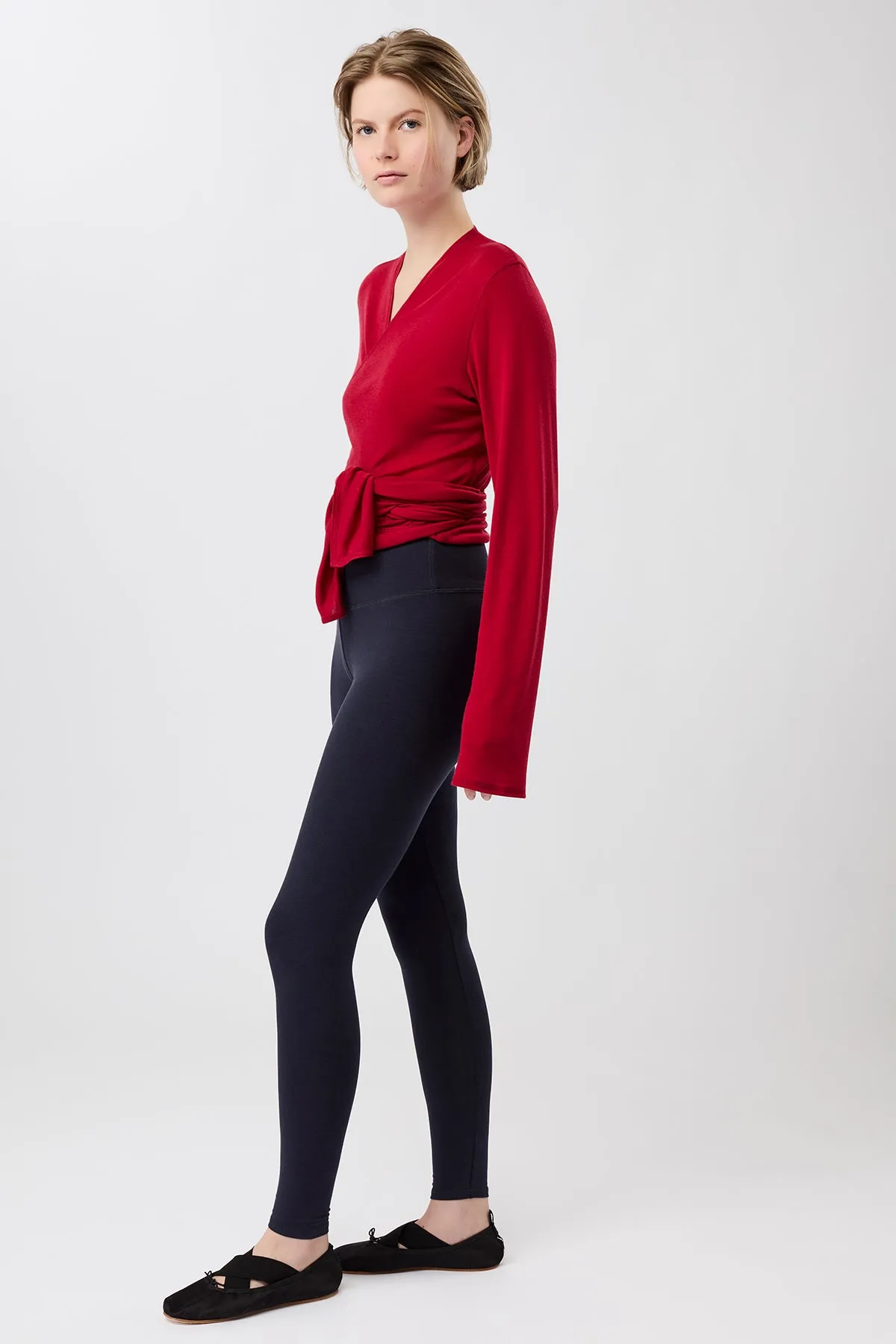 Sleek Active Budget Friendly Morning Stretch Best Loved Legging - Night Sky