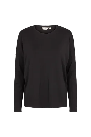 Fashionable Piece Joline LS Tee - Black