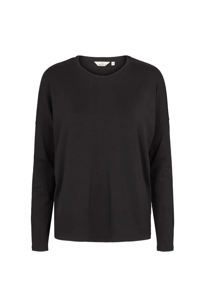 Fashionable Piece Joline LS Tee - Black