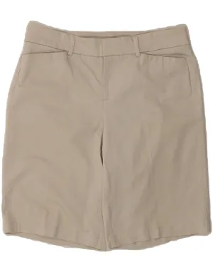 Stretch Fit Technology Polo Style DOCKERS Womens Chino Shorts US 6 Medium W30 Grey Cotton