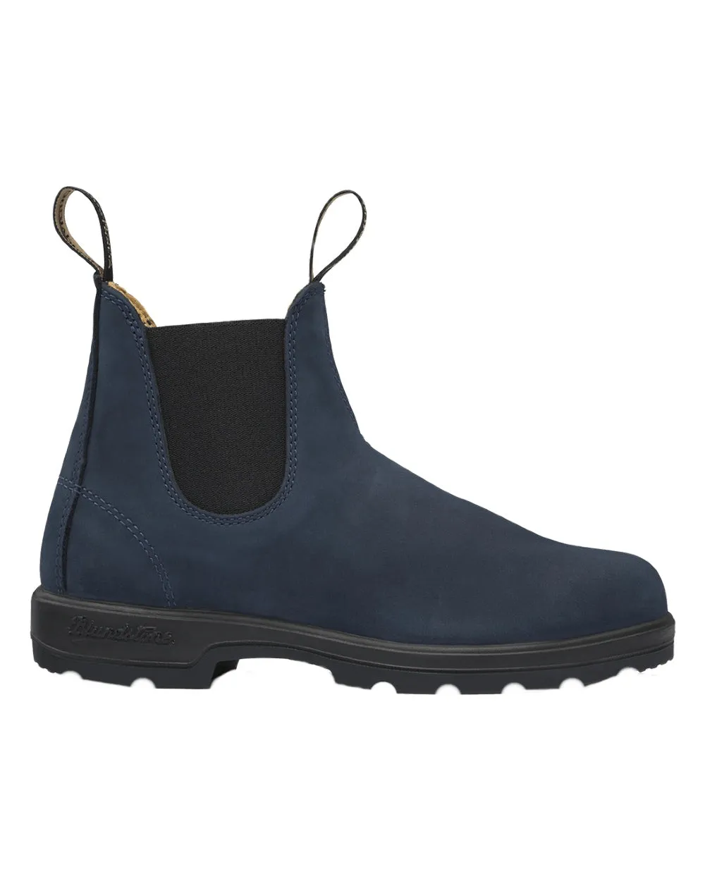 Neutral Style Blundstone 1940 Navy Nubuck Chelsea Boots