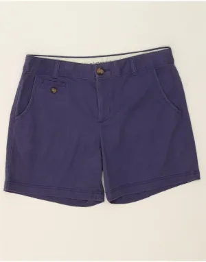 Static Dissipating Fiber Designer Touch DOCKERS Womens Casual Shorts US 8 Medium W32 Navy Blue Cotton