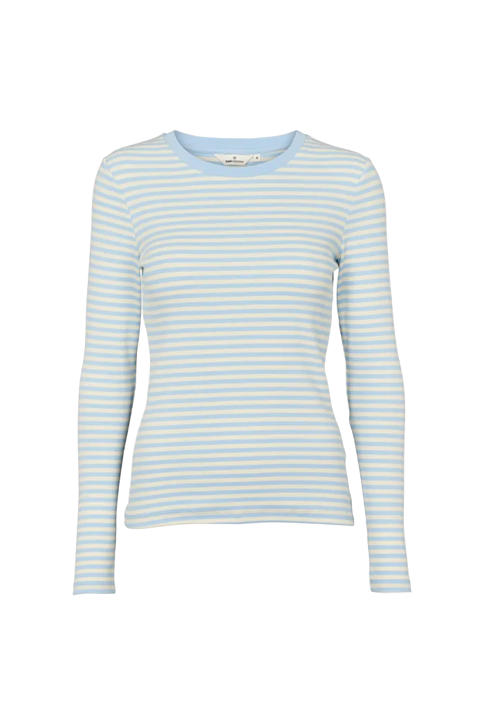 Ludmilla LS Tee - Dutch canal / vanilla custard Effortless Daywear