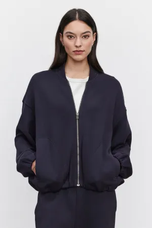 Warm Day Fit Softened Edges GENEVIEVE ZIP-UP SWEATSHIRT