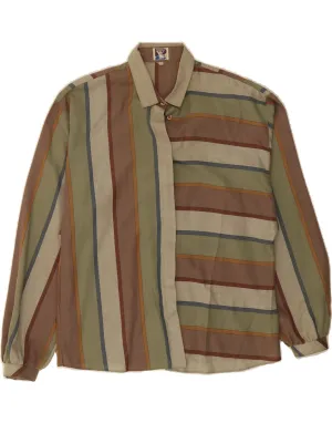 UV Protective Coating Soft touch finish YESSICA Womens Shirt EU 42 Large Multicoloured Striped Polyester