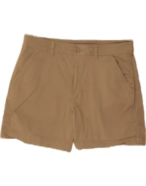 family gathering EDDIE BAUER Womens Chino Shorts US 14 XL W36  Beige Cotton