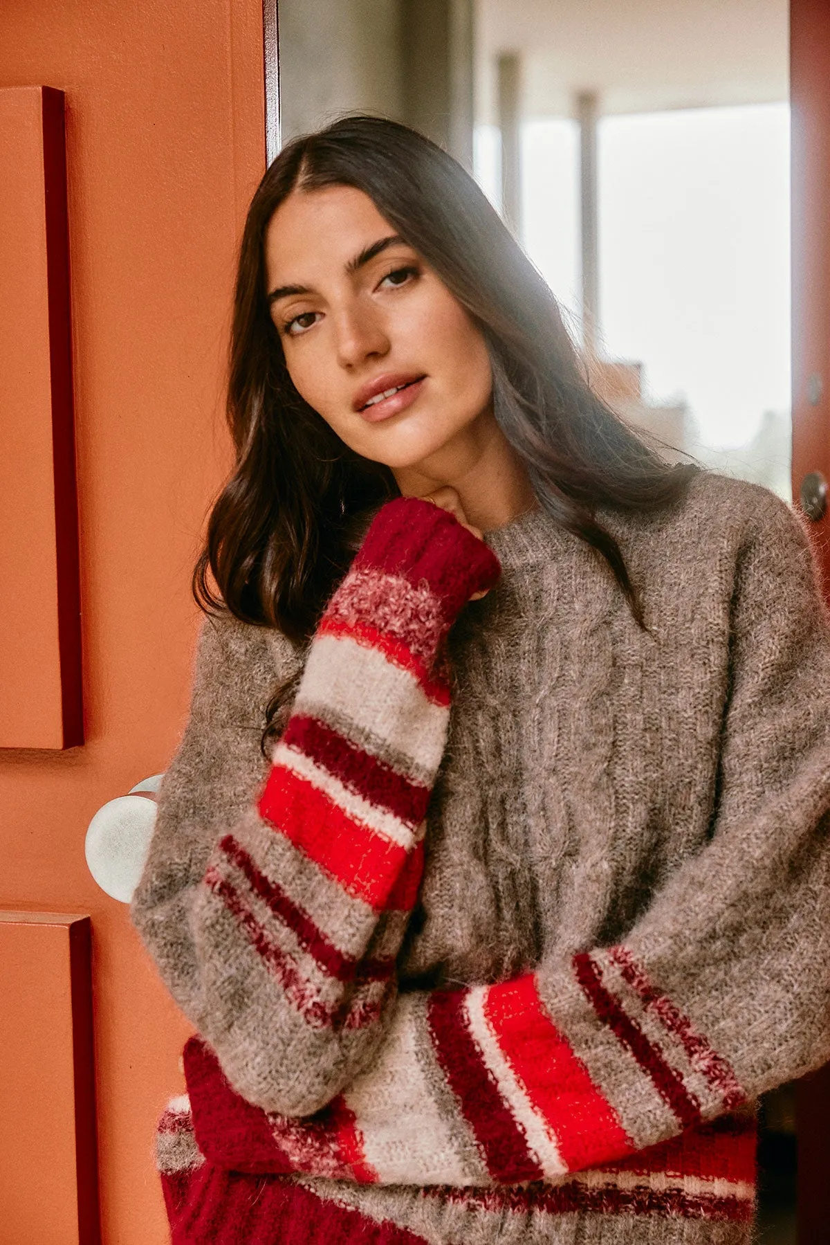 Soft Fabric ELAYNE ALPACA SWEATER