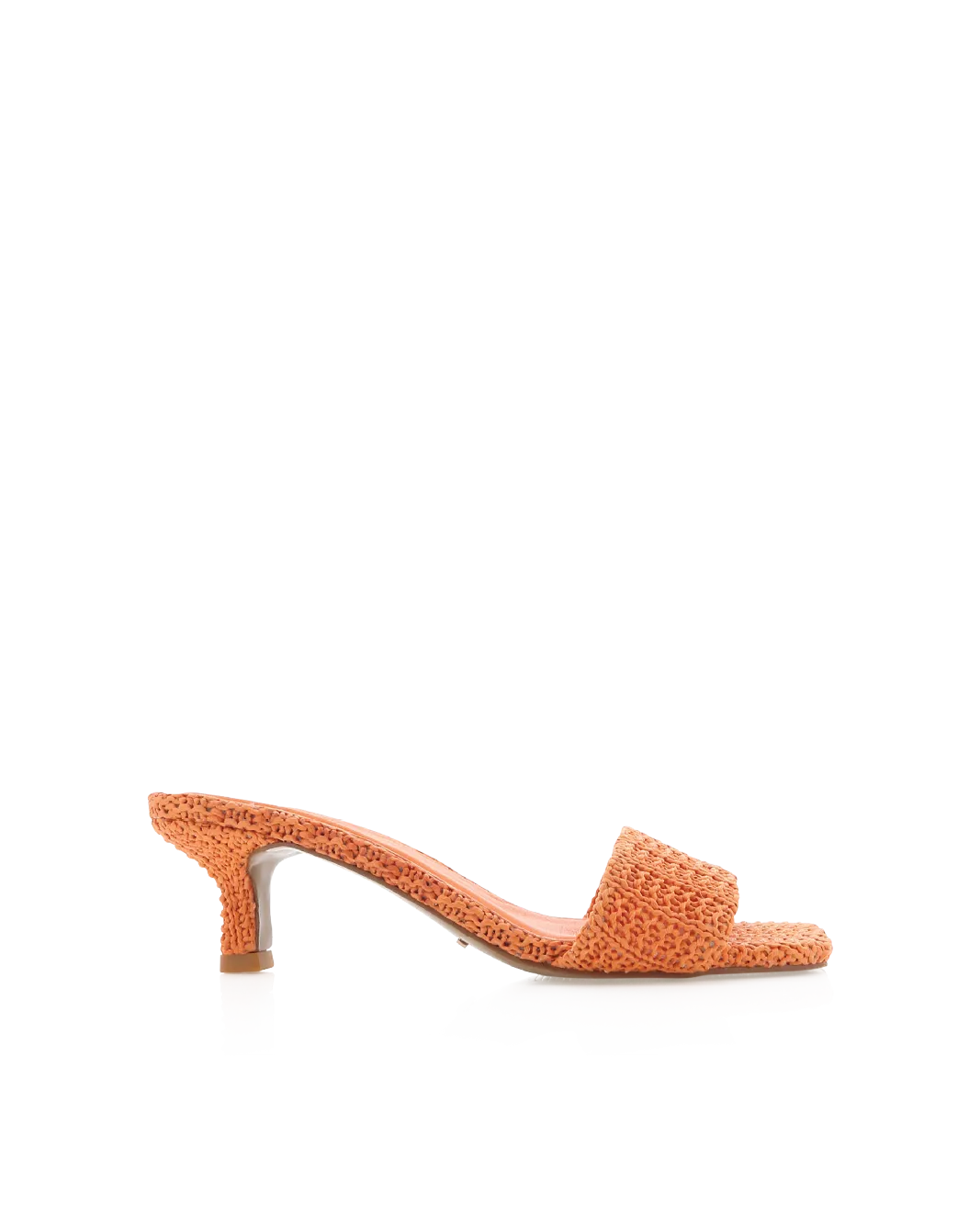 OLGA - NECTARINE RAFFIA Open Toe Evening Pumps Smart Footwear