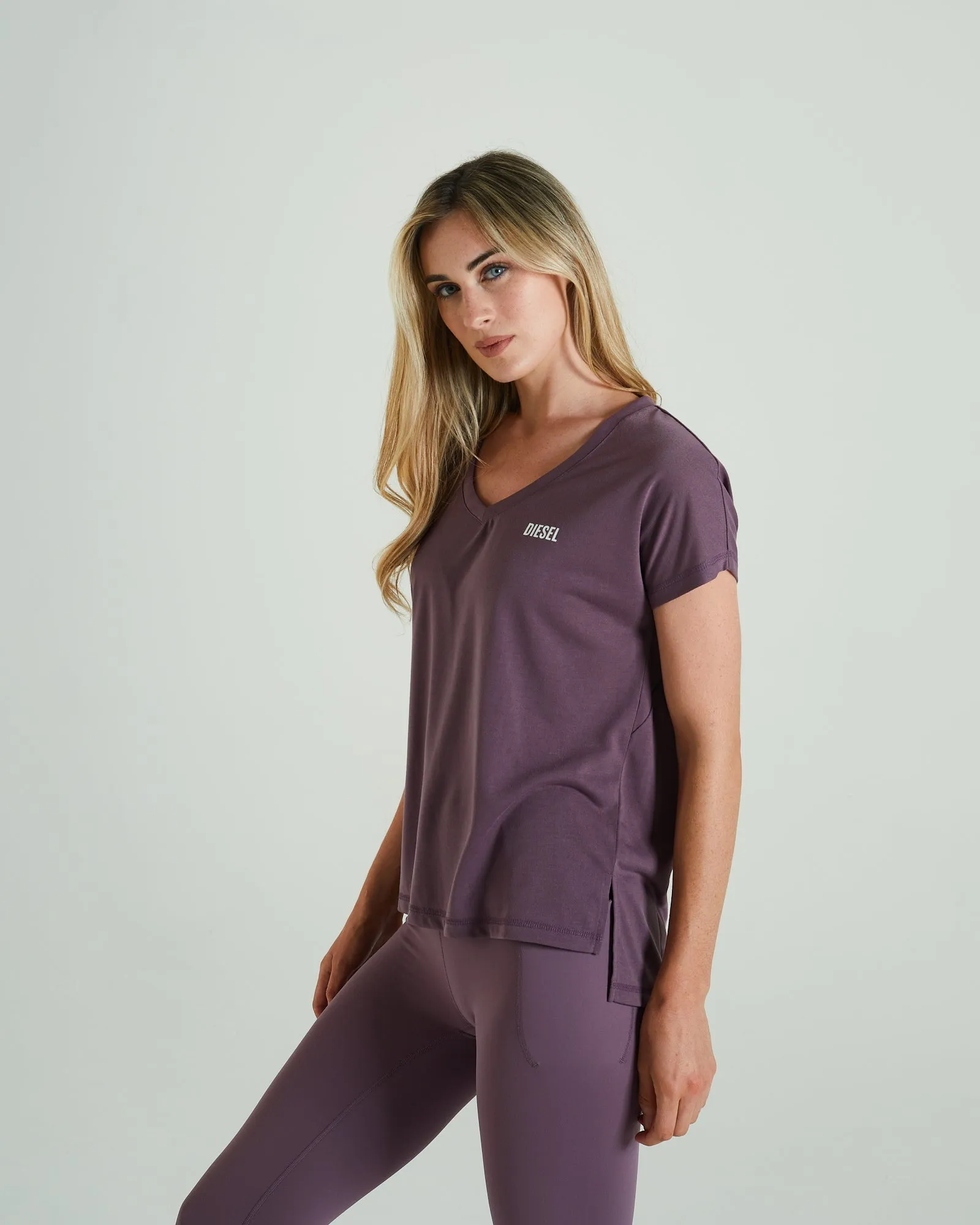 Modern and Soft Retreat T-Shirt  Heather Purple