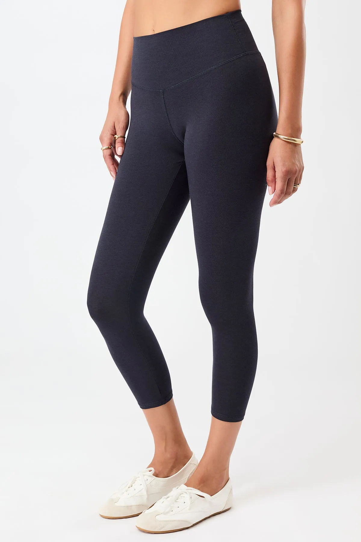 Best Cropped Legging - Night Sky Airy Feel Maternity Wear Wrinkle Resistant