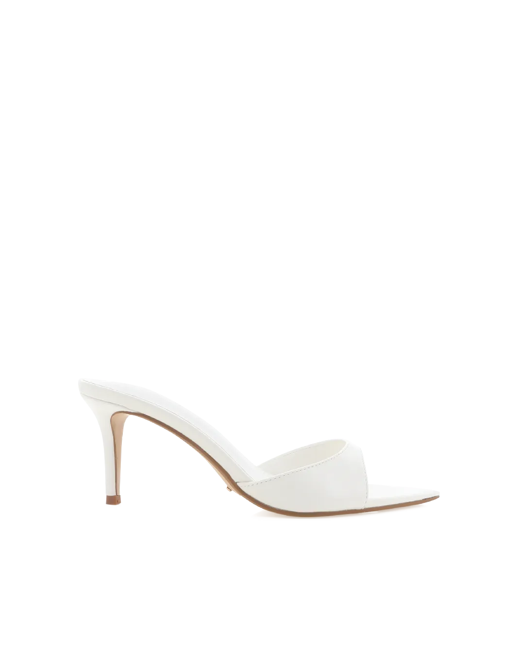 ENSLEY - WHITE SHINE Ventilated Stiletto Heel