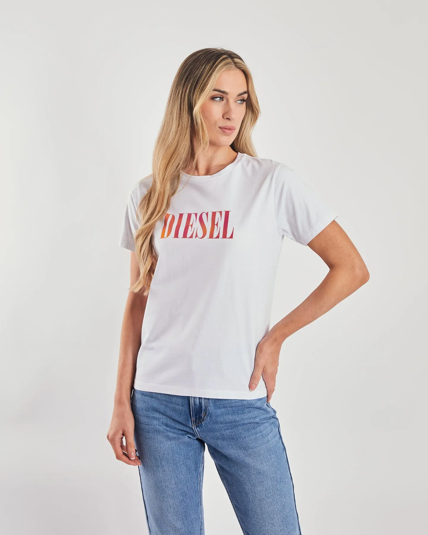 MicroPiqueKnit Tagless Comfort Esmeralda T-Shirt Pink Yarrow