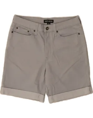 Polo Style Beach Wear DKNY Womens Casual Shorts US 8 Medium W30  Grey Cotton
