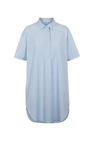 Vilde Tunique GOTS - Cashmere Blue Casual Silhouette