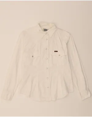 RIFLE Womens Shirt UK 18 XL White Cotton Anti-static