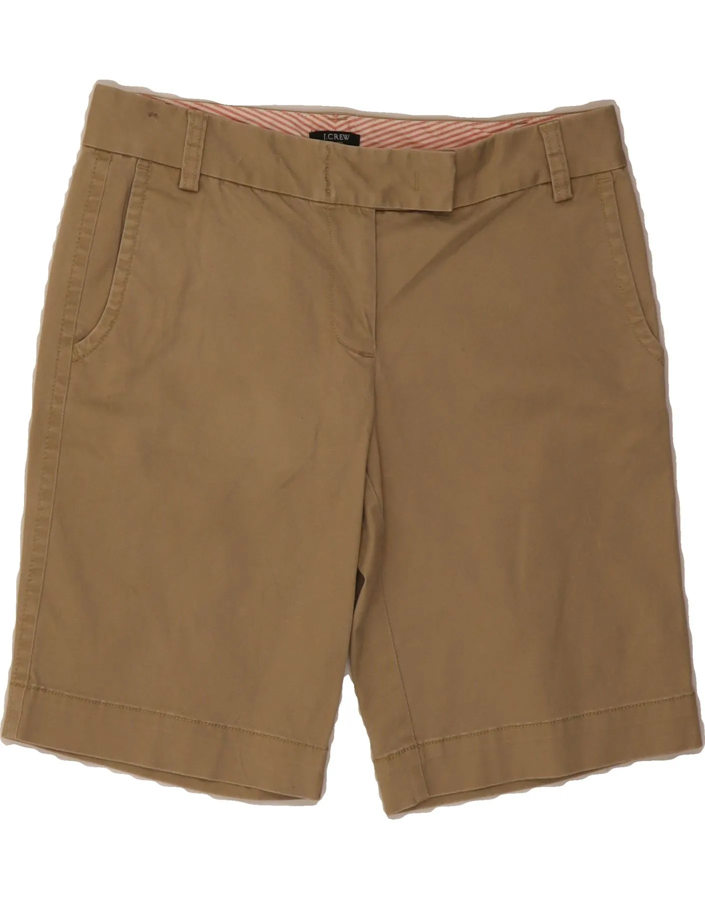 J. CREW Womens City Fit Chino Shorts US 4 Small W30  Beige Runway Inspired