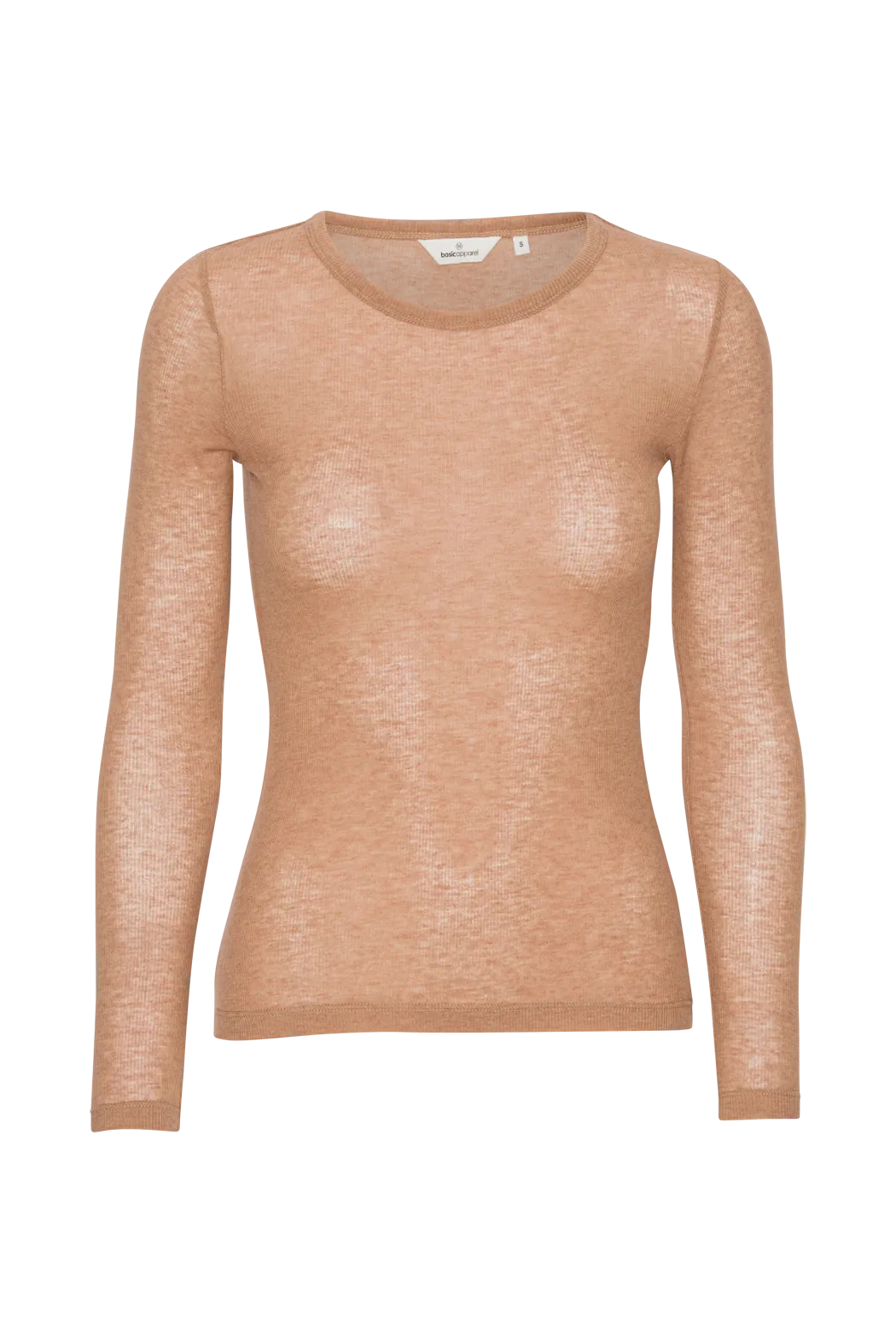 Easy Care Material Easy Wear Look Lublina LS Tee - Apple Cinnamon