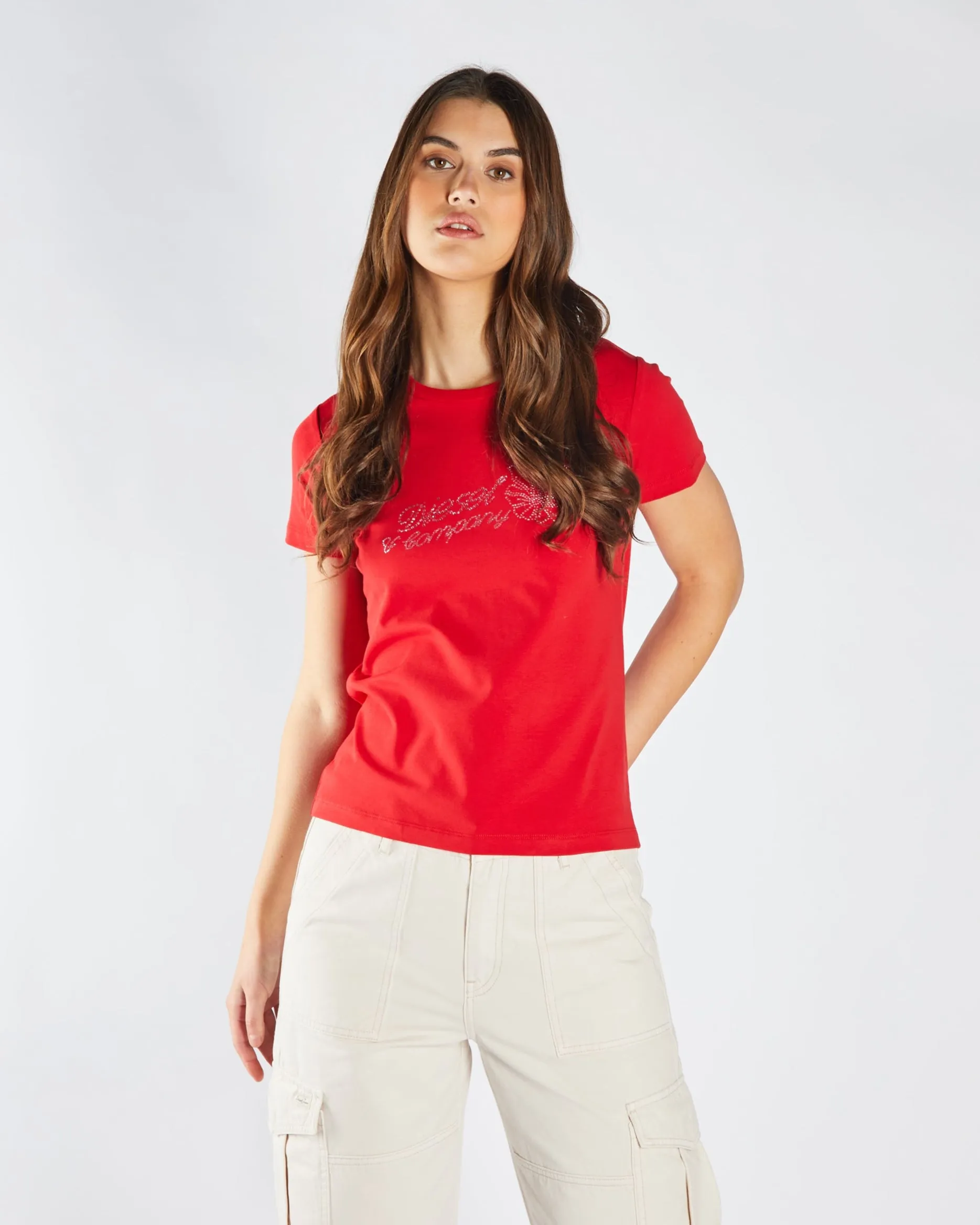 Fadia Tee Salsa Vintage Wash Cozy Fit