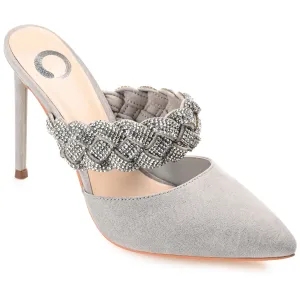 Embellished Wedding Shoes Stylish Stilettos Journee Collection Women's Tru Comfort Foam Hazzl Pump