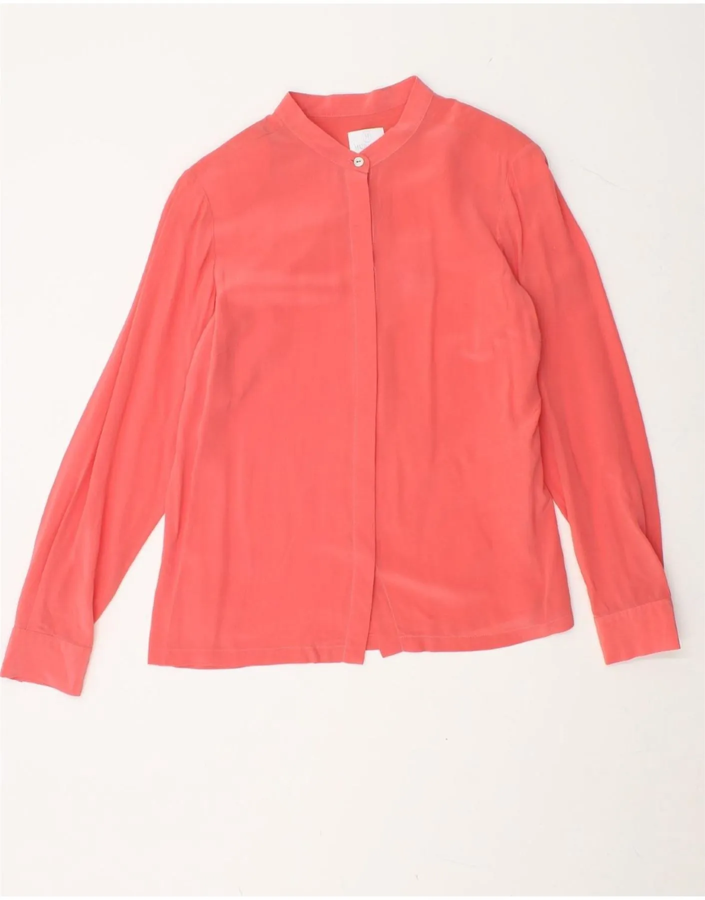 Coffee Run MADELEINE Womens Shirt Blouse UK 14 Medium Red