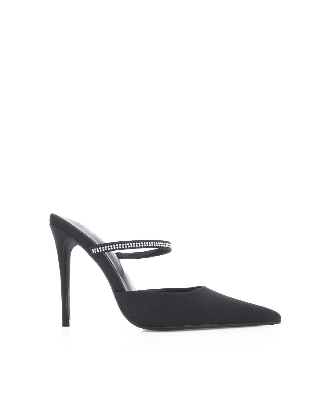 Chic Sandals GIANELLA - BLACK SATIN
