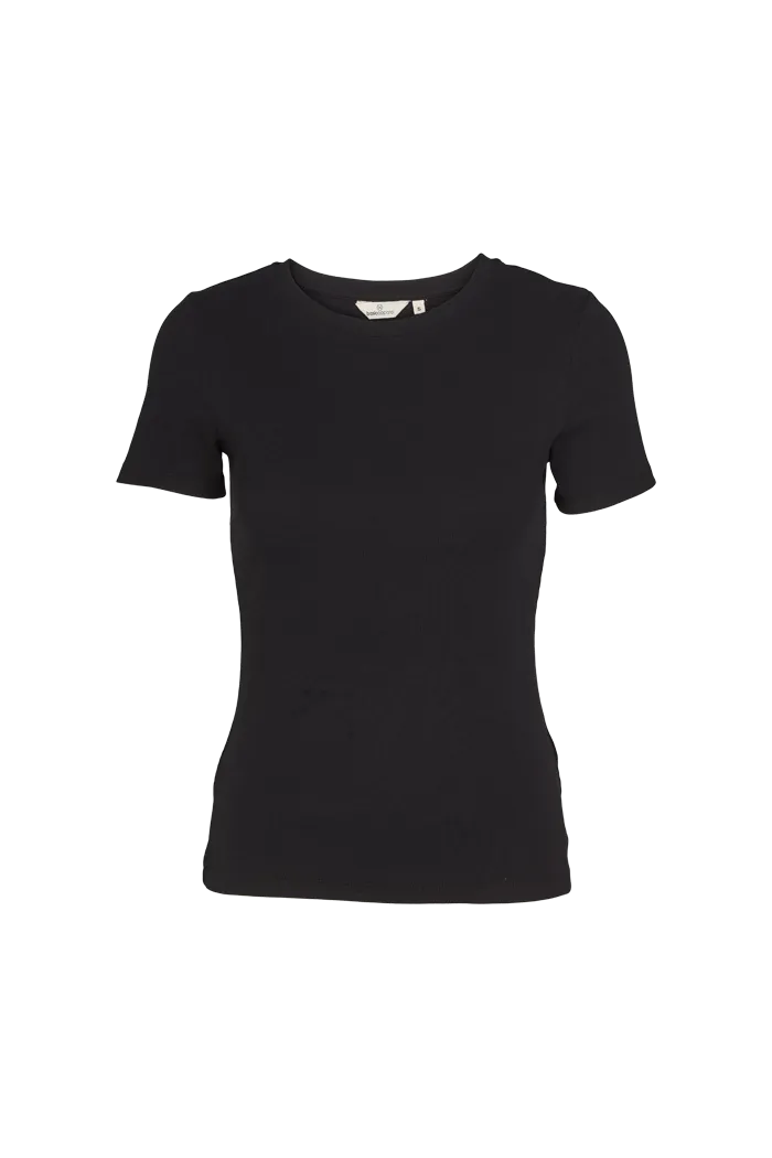 Performance Fit Wear Luxury exclusivity Ludmilla O-Neck - Black