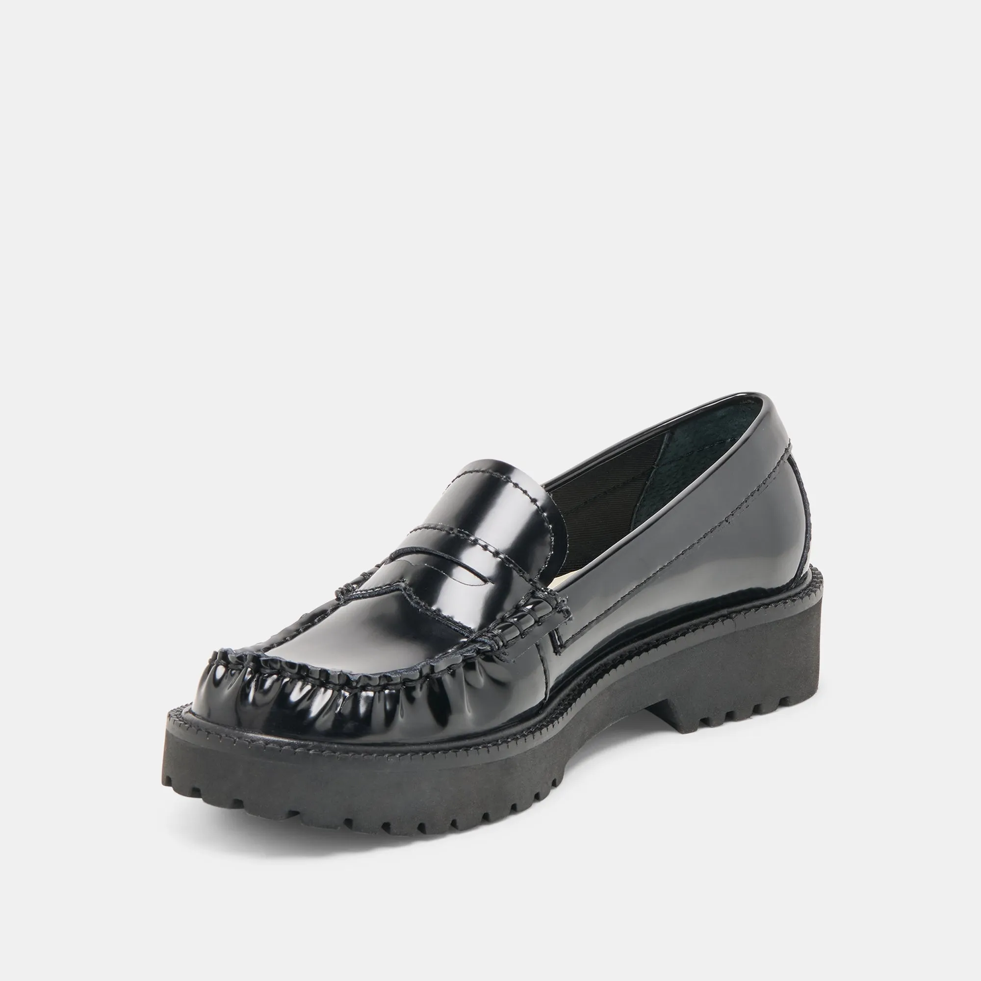 Comfy Design Zip Fast MEREK LOAFERS MIDNIGHT BOXLEATHER
