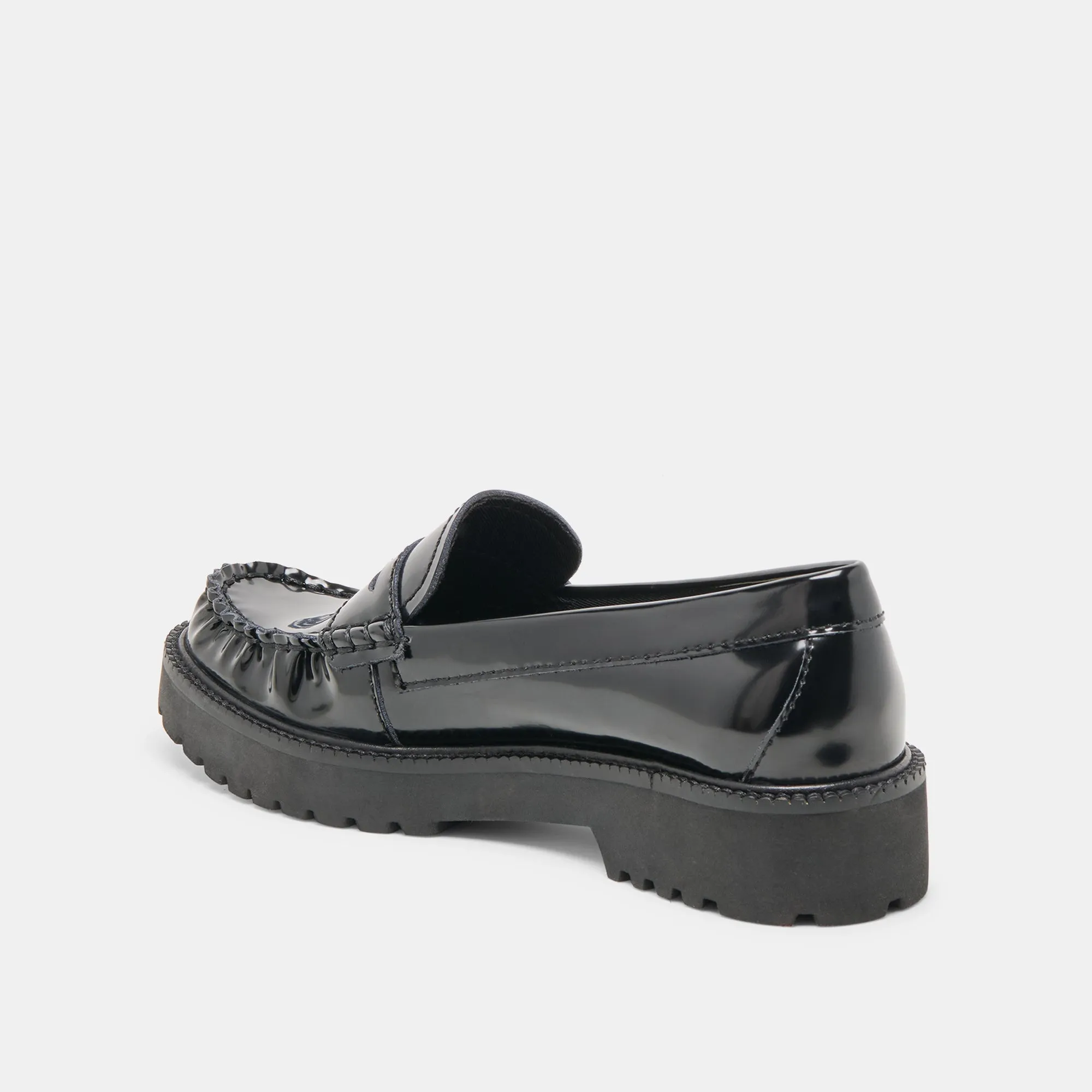 Barefoot feel MEREK LOAFERS MIDNIGHT BOXLEATHER