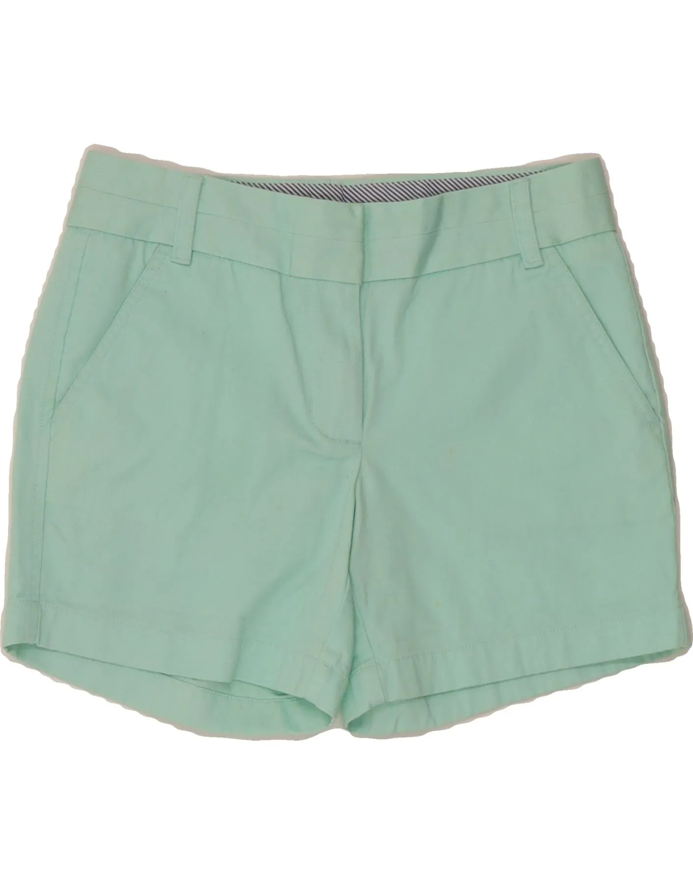 Mature Elegance Night Out J. CREW Womens Chino Shorts US 0 XS W30  Turquoise Cotton