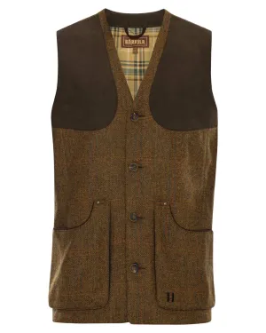 Anti Odor Coating Harkila Stornoway 2.0 Tweed Shooting Waistcoat