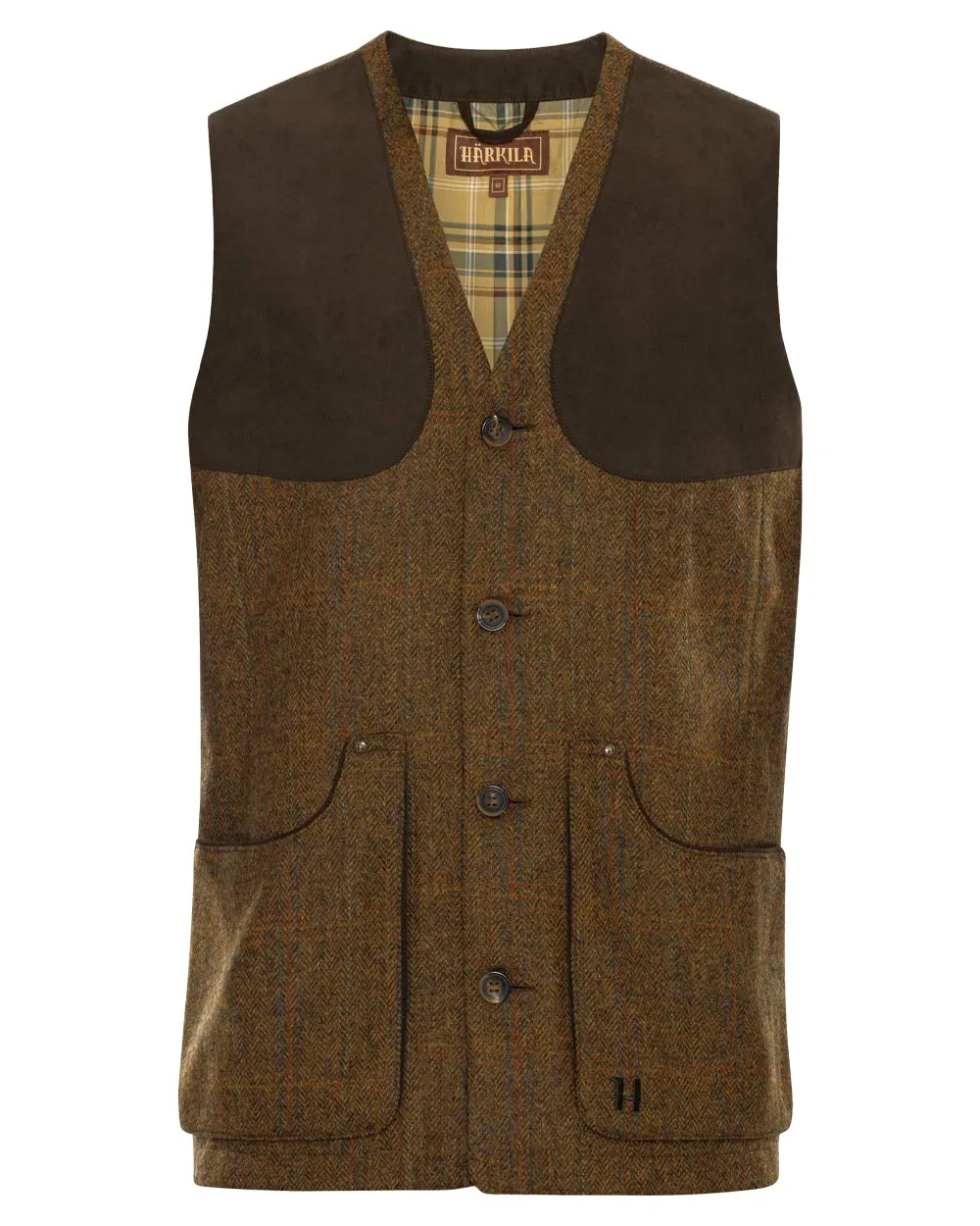 Harkila Stornoway 2.0 Tweed Shooting Waistcoat Outdoor Cool vibration - resistance test passed
