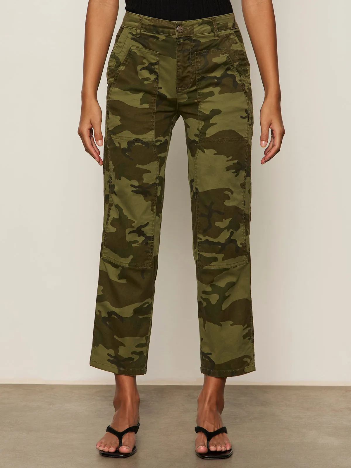 Rio Pant Rambler Camo Minimal Waist Flattering Design Wear