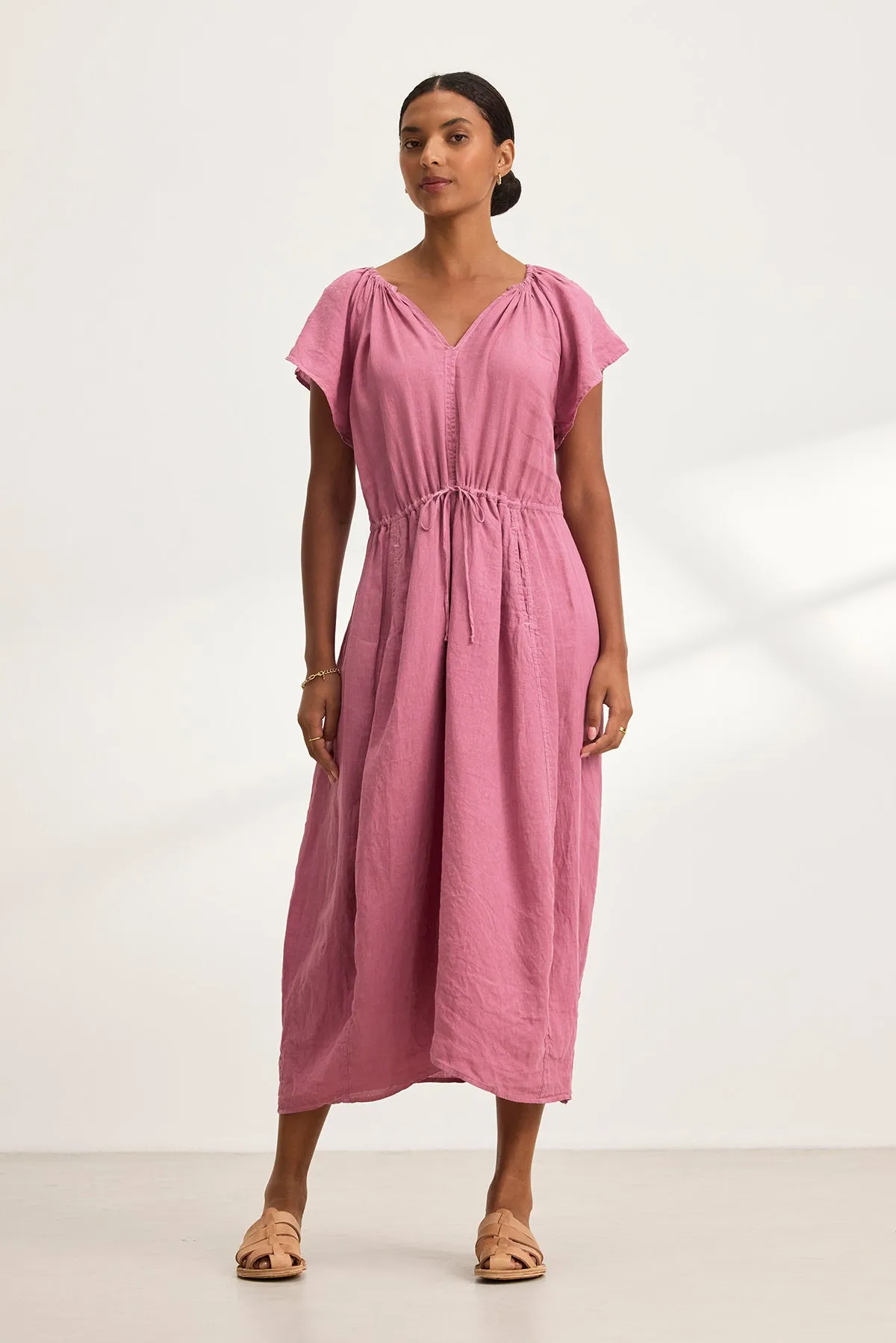 BALI LINEN DRESS Cool Shape