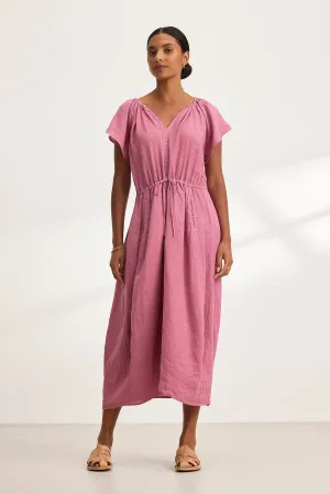 BALI LINEN DRESS Stylish Cut Body Fit