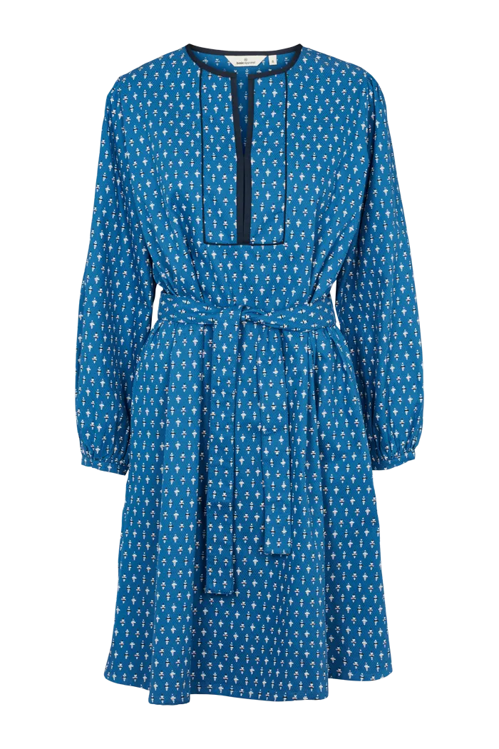 Jewel-Tone Airy Movement Spina Dress - classic blue/lavender/airy blue/sky/birch/moon