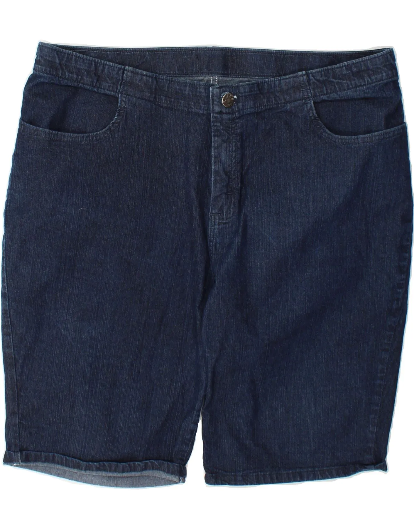 LEE Womens Riders Denim Shorts W42 2XL Navy Blue First Date