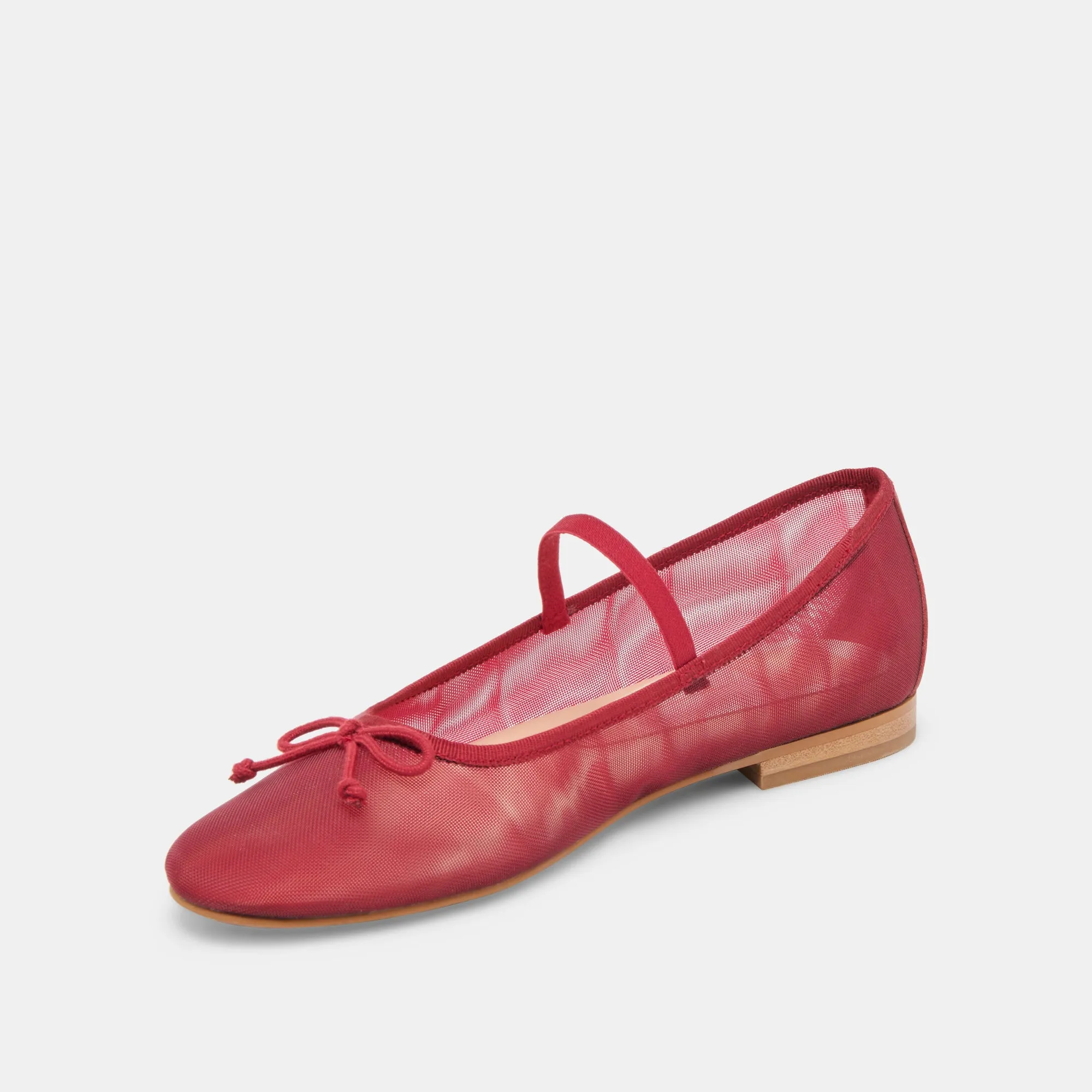 CADEL BALLET FLATS CRIMSON MESH Sport Mode