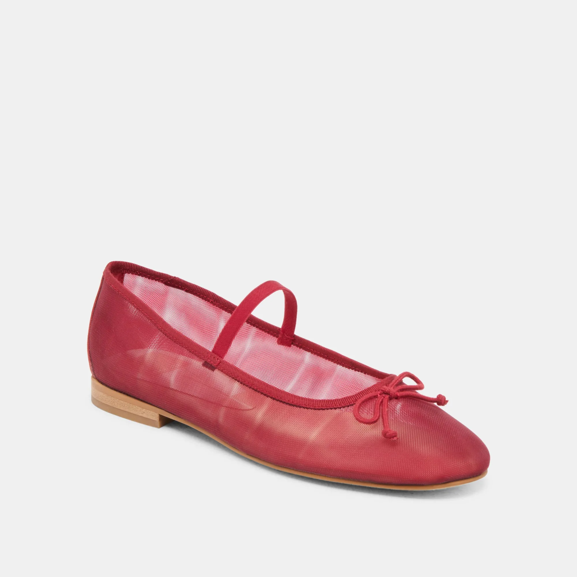 Fair Day CADEL BALLET FLATS CRIMSON MESH