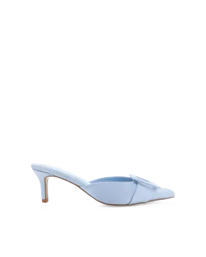 Outfit Ready Stylish Look YORKIE - POWDER BLUE SATIN