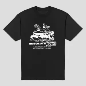Labour Rest Recreation Absolute Traction T-Shirt - Black LowImpact Manufacturing