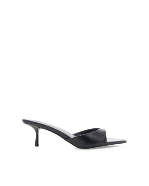 RUNA - BLACK SHINE Stretchable Work Footwear