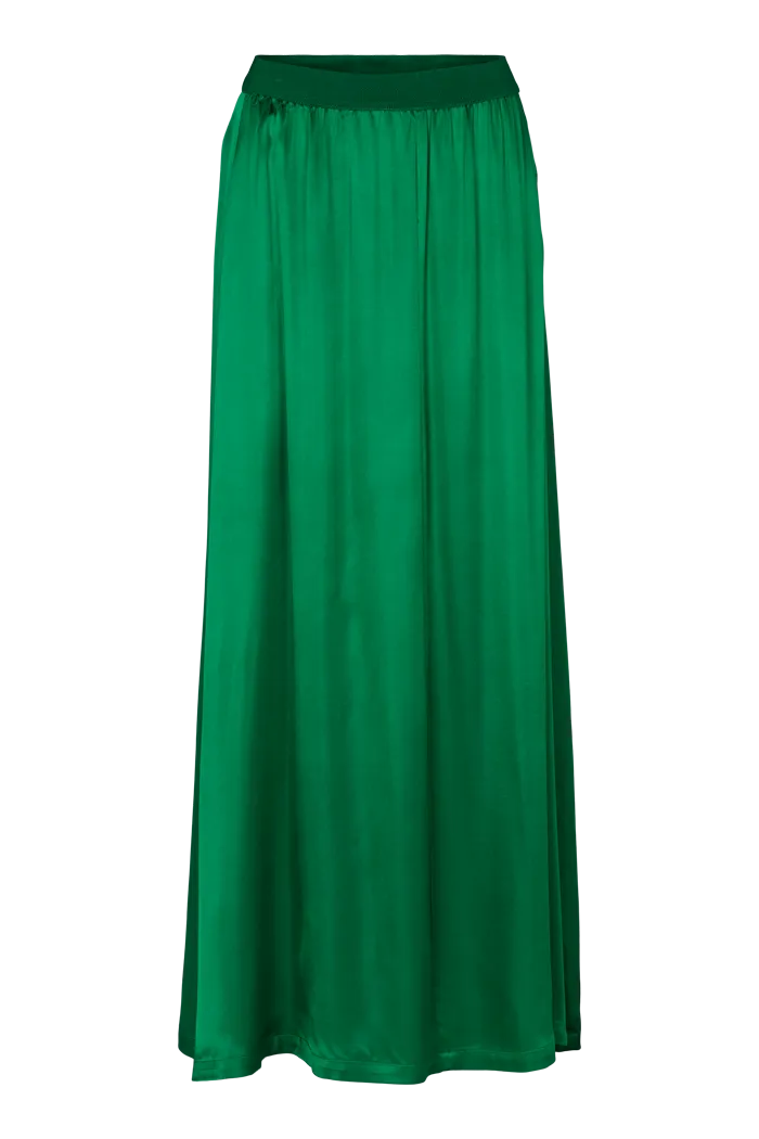 Modern Outfit Flora Wide Skirt - Green Jacket