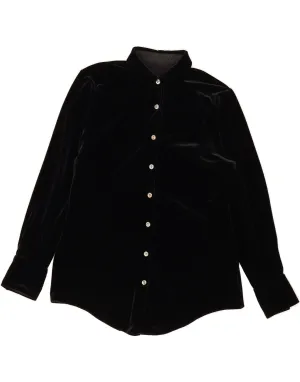 Water Repellent Finish All day wearability ST. BERNARD Womens Shirt UK 12 Medium Black Polyester