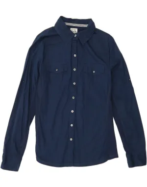 Anti Static Treatment youth trend CONVERSE Womens Shirt UK 18 XL Navy Blue Cotton