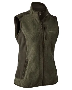 automatic control Daily Smooth Deerhunter Lady Pam Bonded Fleece Waistcoat