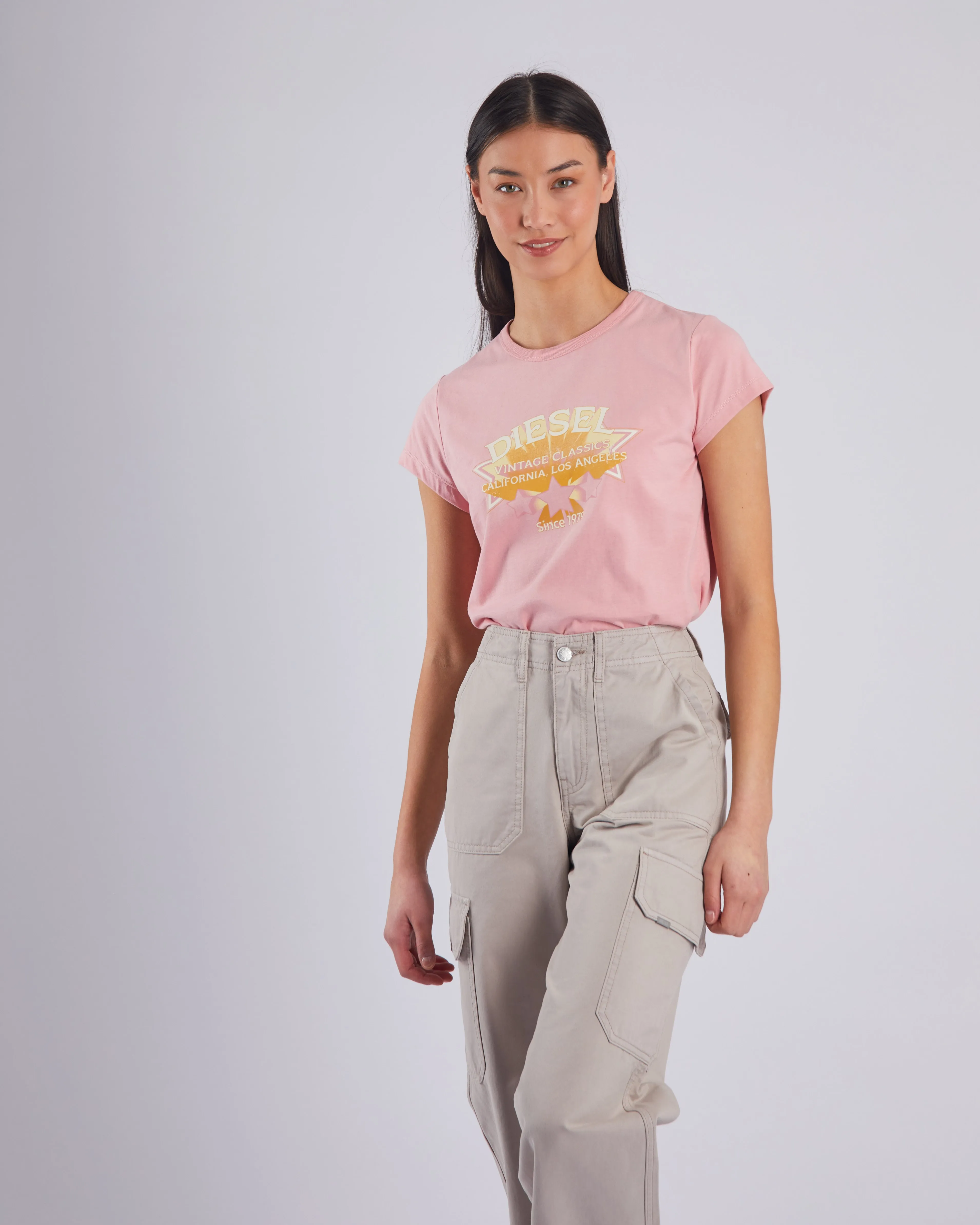 Elvina Tee Blush Sporty Layer
