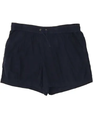 Breathable Cotton Personalized Touch NAUTICA Womens Chino Shorts 2XL W40 Navy Blue Linen