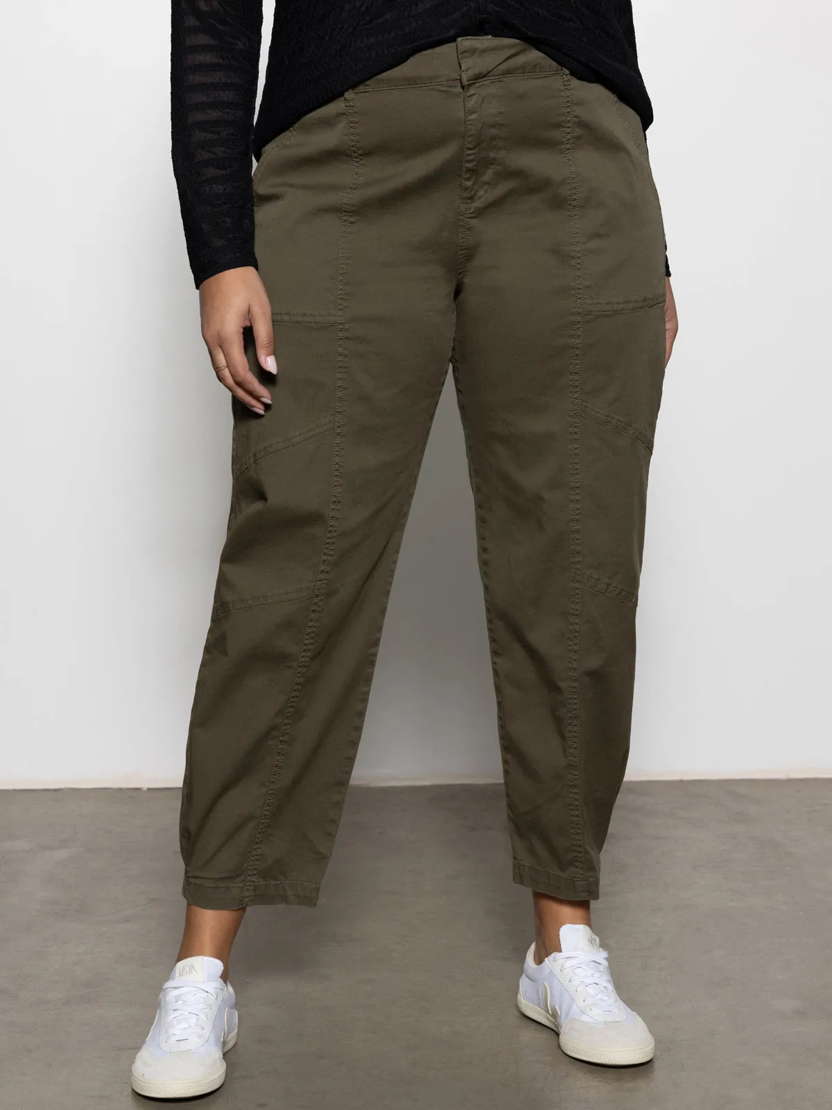 Sahara Tapered Standard Rise Pant Burnt Olive Extended Sizing Adjustable Fit Active Performance
