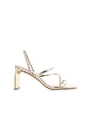 PU midsole Luxury Footwear for Men GENNA - GOLD METALLIC